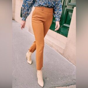 Sezane Georges Trousers Caramel - Size 38